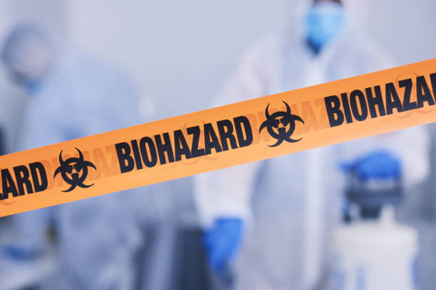 Professional Drug Lab Cleanup technician working in Lynchburg, VA